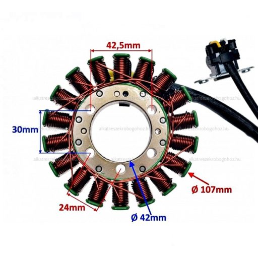 Gyújtás alaplap álórész Honda SH 300ccm 11-14