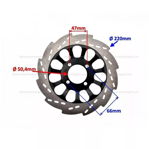 Féktárcsa első JUNAK 904
