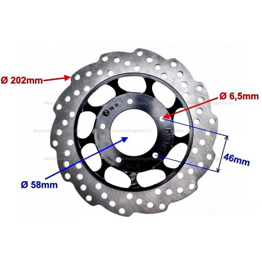 Féktárcsa első Shineray XY125-10D
