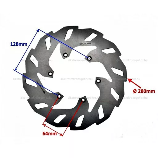 Féktárcsa Keeway TX tip I.