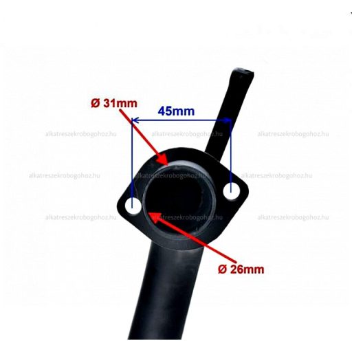 Kipufogó Romet ZETKA 50ccm