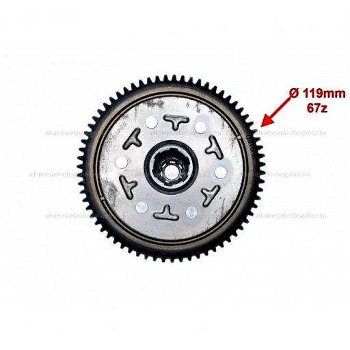 Kuplung szerkezet YX140