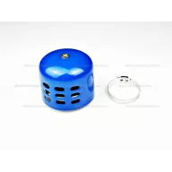 Levegőszűrő Sport 38mm fém házas PIROS – robogó üzemanyag és levegő alkatrész, cikkszám: P12777