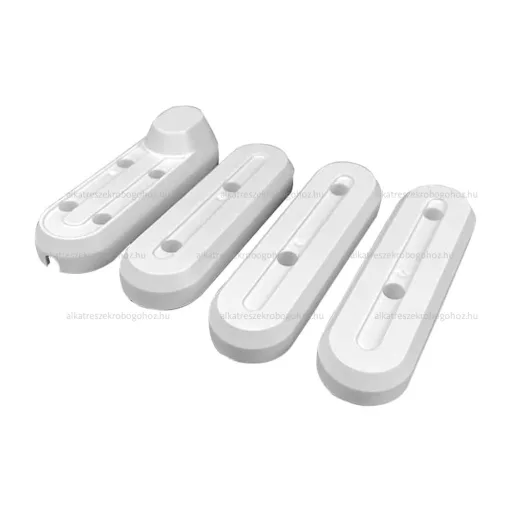Kerék csavar burkolat szett fehér Xiaomi M365 / M365 PRO – elektromos roller kormány, váz és idom alkatrész, cikkszám: P12895