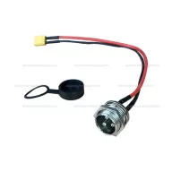 Töltő aljzat GX-16 – elektromos roller akkumulátor és töltés, cikkszám: P12910