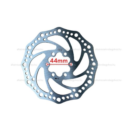 Féktárcsa 140mm 6 lyukas - elektromos rollerhez