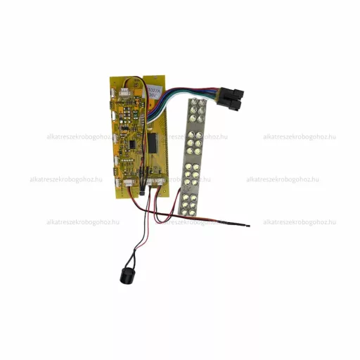 Kijelző + LED Kugoo S3 / S3 Pro – elektromos roller elektronikai alkatrész, cikkszám: P13040