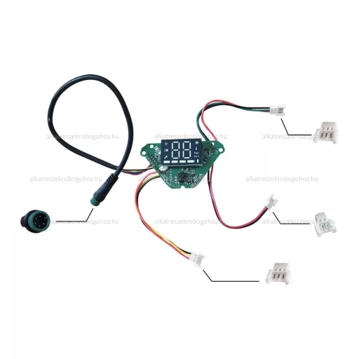 Kijelző Kugoo S1 – elektromos roller elektronikai alkatrész, cikkszám: P13046