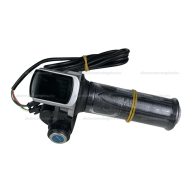   Gázkar töltöttség visszajelzővel és gyújtáskapcsolóval - elektromos kerékpárhoz