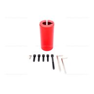   Kormányoszlop rögzítő hüvely Xiaomi M365 / M365 Pro elektromos rollerhez - piros