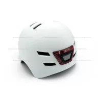 Bukósiak rollerhez LED világítással fehér – elektromos roller bukósisak és védelem alkatrész, cikkszám: P13456