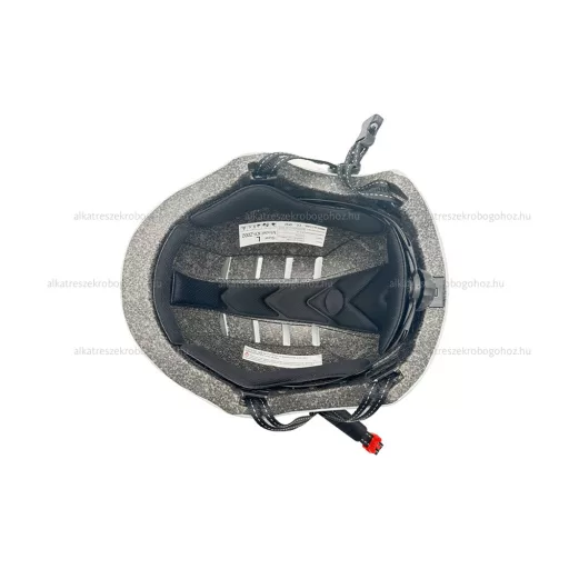 Bukósiak rollerhez LED világítással fehér – elektromos roller bukósisak és védelem alkatrész, cikkszám: P13456