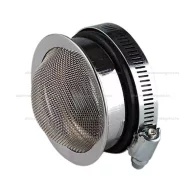 Levegőszűrő sport SHA króm 58mm – robogó üzemanyag és levegő alkatrész, cikkszám: P13458