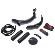 Burkolatt szett XIAOMI M365/PRO elektromos rollerhez fekete