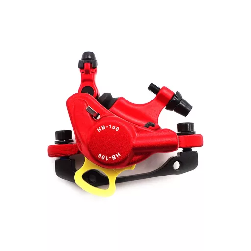 Féknyereg X TECH elektromos rollerhez piros – elektromos roller fékrendszer alkatrész, cikkszám: P13872