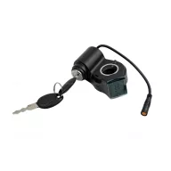Gyújtáskapcsoló töltöttség visszajelzővel VÍZÁLLÓ – elektromos roller elektronikai alkatrész, cikkszám: P13874