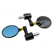   Kormányvégtükör pár EVO V2 – kerek, karbon (univerzális)