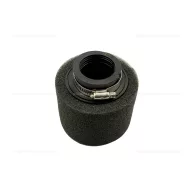Sport levegőszűrő 38mm - szivacsos kivitel, univerzális, fekete – robogó üzemanyag és levegő alkatrész, cikkszám: P13918