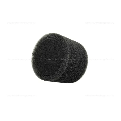 Sport levegőszűrő 38mm - szivacsos kivitel, univerzális, fekete – robogó üzemanyag és levegő alkatrész, cikkszám: P13918