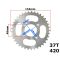 Lánckerék hátsó ATV / Quad 110 - 125ccm 420 37 fogas