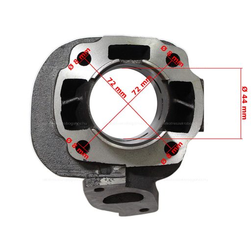 Hengerszett + hengerfej Yamaha Jog / Minarelli 65ccm 40mm 10-es csapszeggel