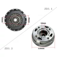 Kuplung automata váltós ATV / QUAD 110-125ccm – quad / ATV hajtás alkatrész, cikkszám: P14031