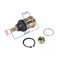 Gömbfej alsó ATV / QUAD 150-200-250ccm – quad / ATV futómű, kormányzás alkatrész, cikkszám: P14041