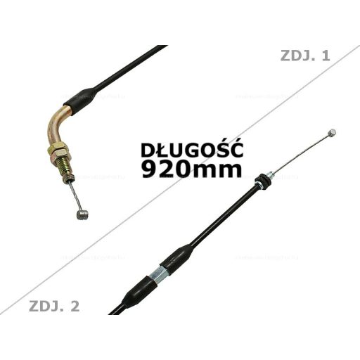 Gázbowden ATV / Quad 125 -150ccm 111 cm