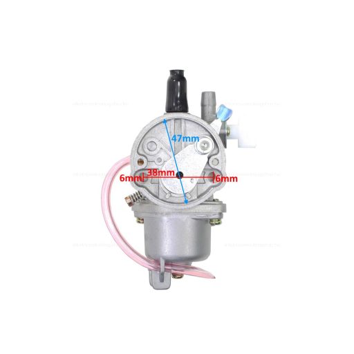 Karburátor Pocket bike / Pocket quad / Pocket ATV / Pocket Cross 2T 50ccm