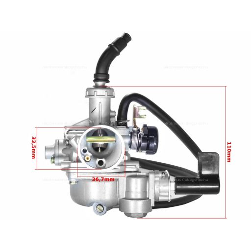 Karburátor benzincsappal ATV / Dirt bike / Pitbike 50 - 80 - 110 - 125ccm