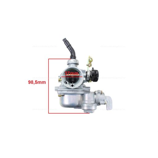 Karburátor + benzincső ATV / Dirt bike / Pitbike 110 - 125ccm 139FMB, 147FMD, 152FMH, 154FMI