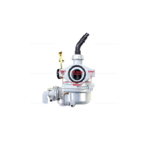 Karburátor + benzincső ATV / Dirt bike / Pitbike 110 - 125ccm 139FMB, 147FMD, 152FMH, 154FMI