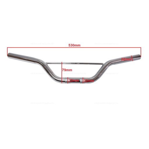 Kormány Pocket Cross Króm 530mm