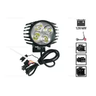 LED lámpa + kürt elektromos rollerhez - Univerzális – elektromos roller világítás és tartozékai alkatrész, cikkszám: P14171