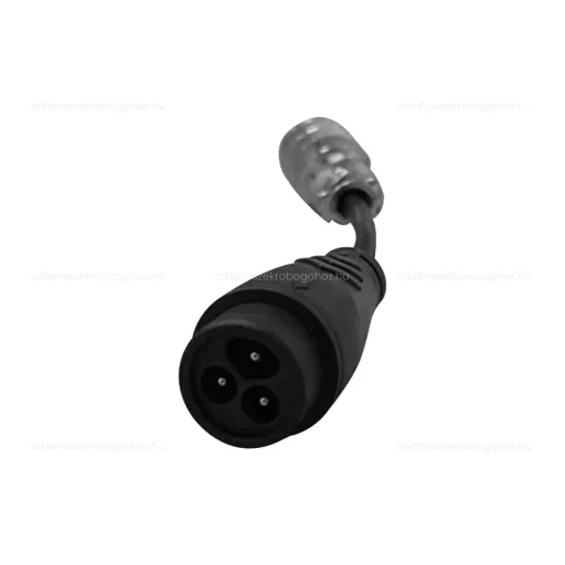 Töltő átalakító adapter GX16-3P papa csatlakozóról to LP16-3P mama csatlakozóra – elektromos roller akkumulátor és töltés, cikkszám: P14179