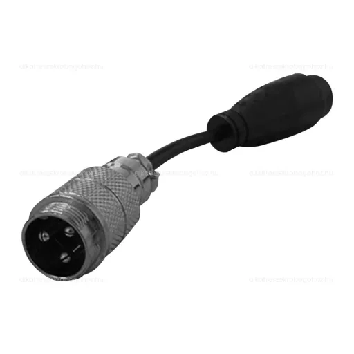 Töltő átalakító adapter GX16-3P papa csatlakozóról to LP16-3P mama csatlakozóra – elektromos roller akkumulátor és töltés, cikkszám: P14179