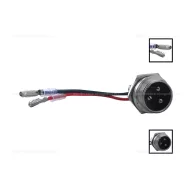 Töltő aljzat GX16-3P – elektromos roller akkumulátor és töltés, cikkszám: P14196