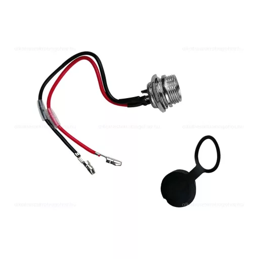 Töltő aljzat GX16-3P – elektromos roller akkumulátor és töltés, cikkszám: P14196