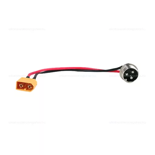 Töltő aljzat GX16-3P-XT60 – elektromos roller akkumulátor és töltés, cikkszám: P14197