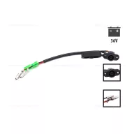 Töltő aljzat Dualtron Togo 36V V2 – elektromos roller akkumulátor és töltés, cikkszám: P14208