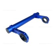   Kormányra rögzíthető tartó cső  elektromos rollerhez - Kék