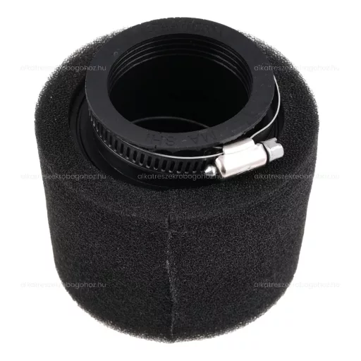 Levegőszűrő PWK 50mm fekete – robogó üzemanyag és levegő alkatrész, cikkszám: P14522
