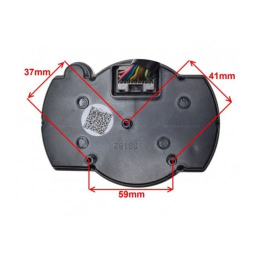 Digitális univerzális műszerfal Tip II