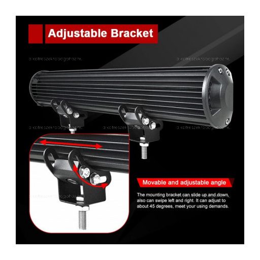 LED munkalámpa 72W, 24 LED, 30 cm