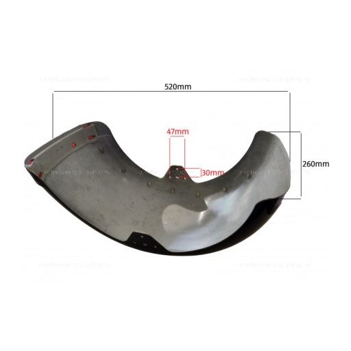 Sárvédő hátsó Citycoco elektromos robogóhoz