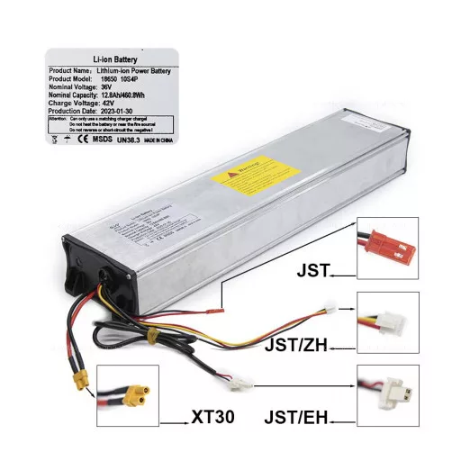 Akkumulátor elektromos rollerhez - 36V 12A Li-ion