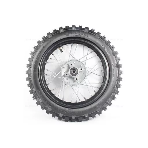 Komplett hátsó kerék 80/100-12 Dirt Bike / Pit Bike 125ccm