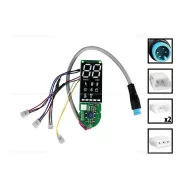 Kijelző panel Xiaomi M365 Pro - Német verzió 4 tűs – elektromos roller elektronikai alkatrész, cikkszám: P14710