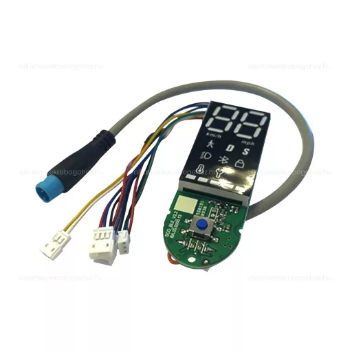 Kijelző panel Xiaomi M365 Pro - Német verzió 4 tűs – elektromos roller elektronikai alkatrész, cikkszám: P14710