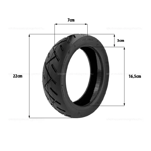 Gumiköpeny tömlős 250x64 Xiaomi 4 Ultra / Navee S65 – elektromos roller gumik és belsők alkatrész, cikkszám: P14967
